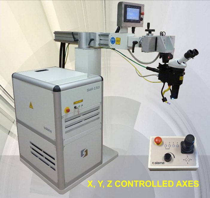 poste à souder laser avec 5 axes poste à souder laser avec 5 axes